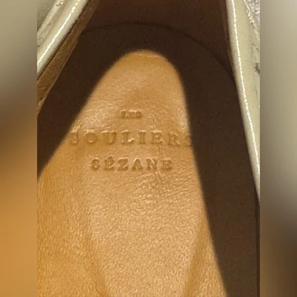 Sezane Andre Loafers Beige and Cream Size: 38 - Picture 8 of 8